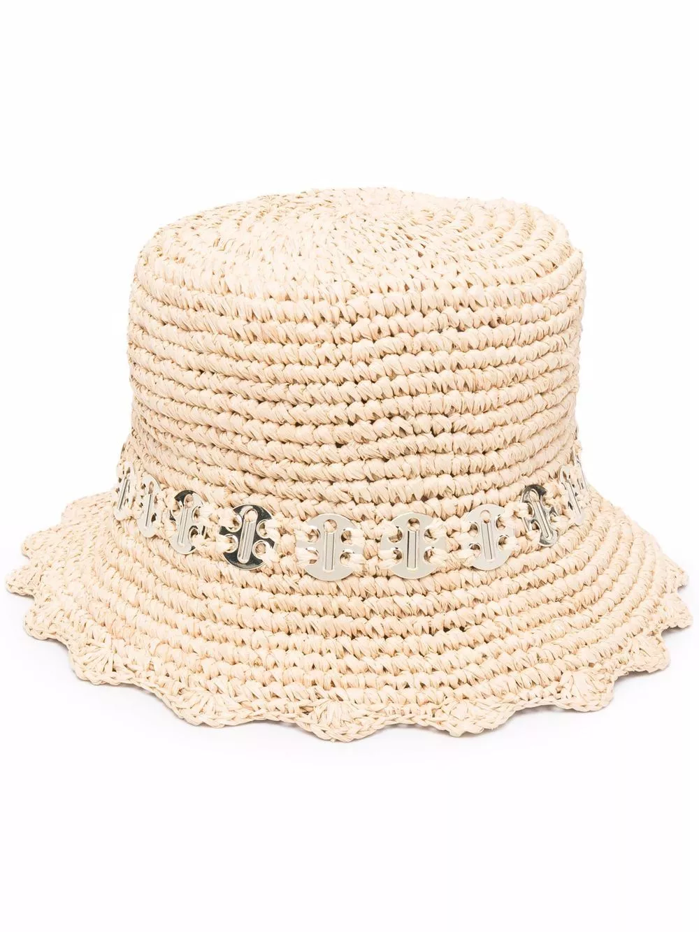 Rabanne embellished sun hat Women 0114