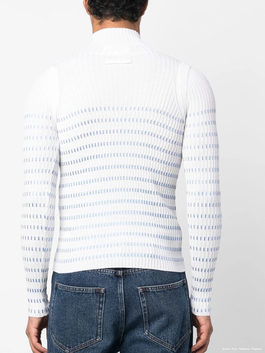 Affordable striped jumper Women Rabanne crew-neck 0304