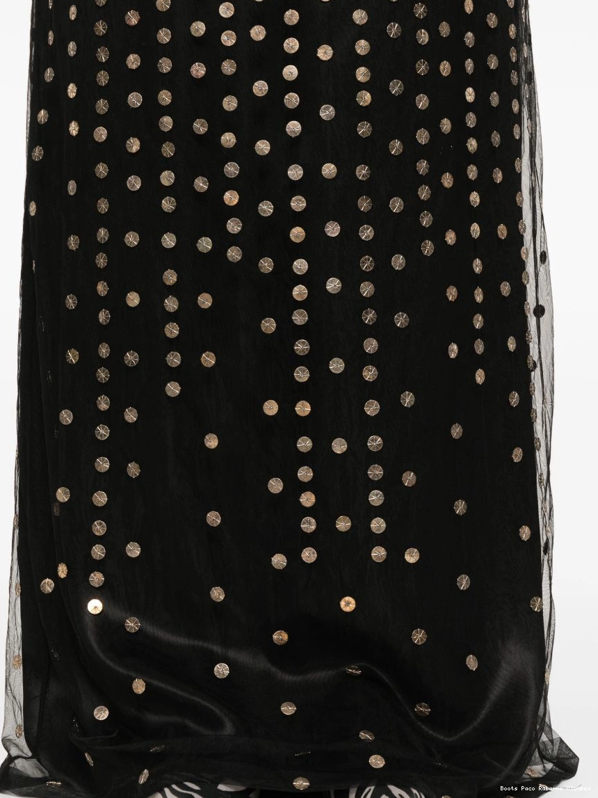 Affordable skirt maxi Rabanne stud-embellished Women 0308