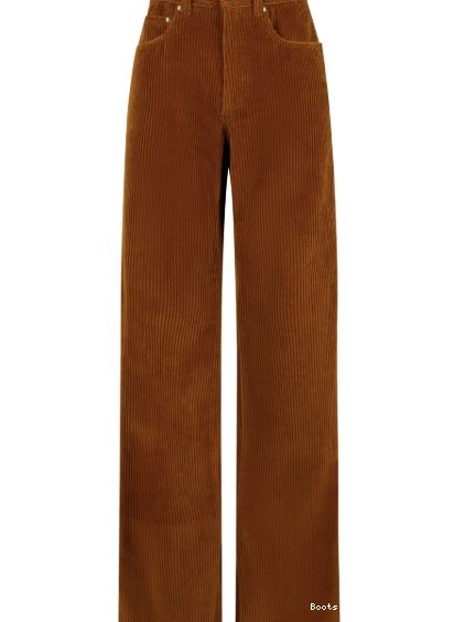 Cheap corduroy trousers Women wide-leg Rabanne 0304