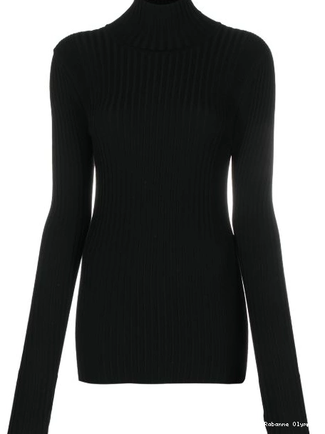 Cheap fitted jumper roll-neck Rabanne Women 0305